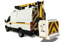 Minibus Hire Workington - 12.5M Cherry Picker 3.5T - Van hire Workington