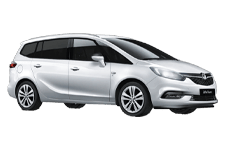 Minibus Hire Workington - Vauxhall Zafira 7-Seater - Minibus hire Workington